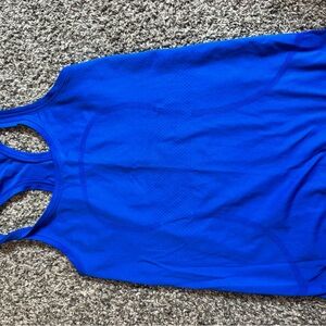 lululemon athletica Vibrant Blue Tank Top